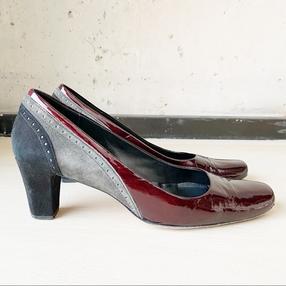 Roberto Capucci Red Patent Heels - Picture 1 of 4